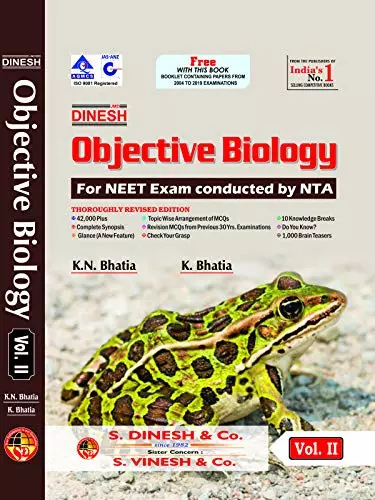Dinesh Objective Biology for NEET Exam
